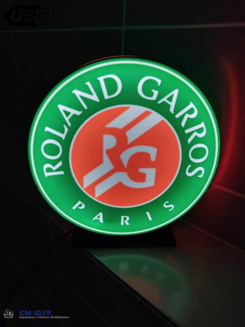 Logo - Emblème Roland Garros