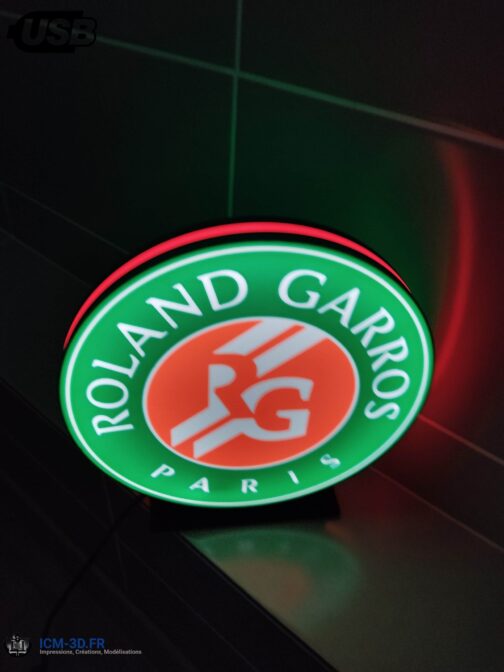 Logo - Emblème Roland Garros