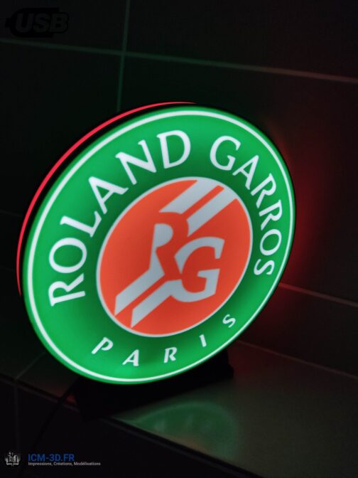 Logo - Emblème Roland Garros