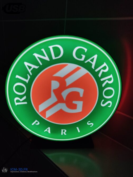 Logo - Emblème Roland Garros