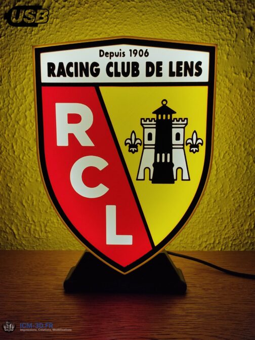 Logo - Emblème RCL Racing Club de Lens