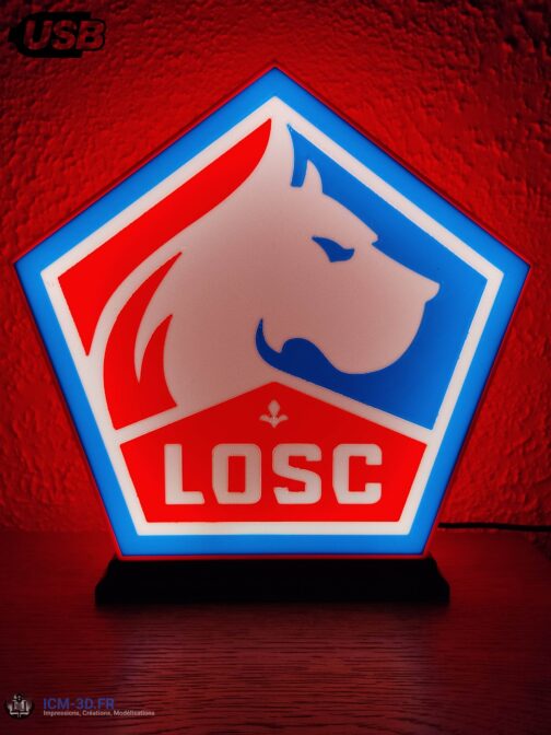 Logo - Emblème LOSC - Lille