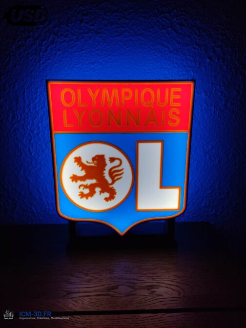 Logo - Emblème OL - Olympique Lyonnais