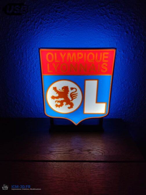 Logo - Emblème OL - Olympique Lyonnais