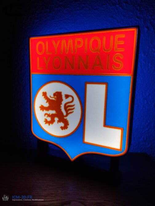 Logo - Emblème OL - Olympique Lyonnais