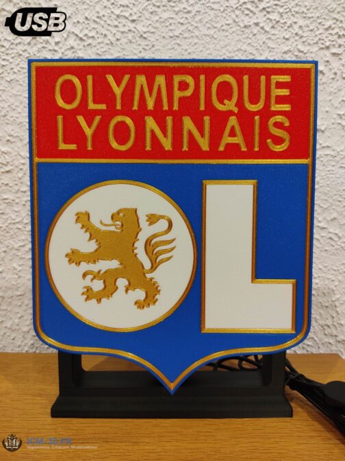 Logo - Emblème OL - Olympique Lyonnais