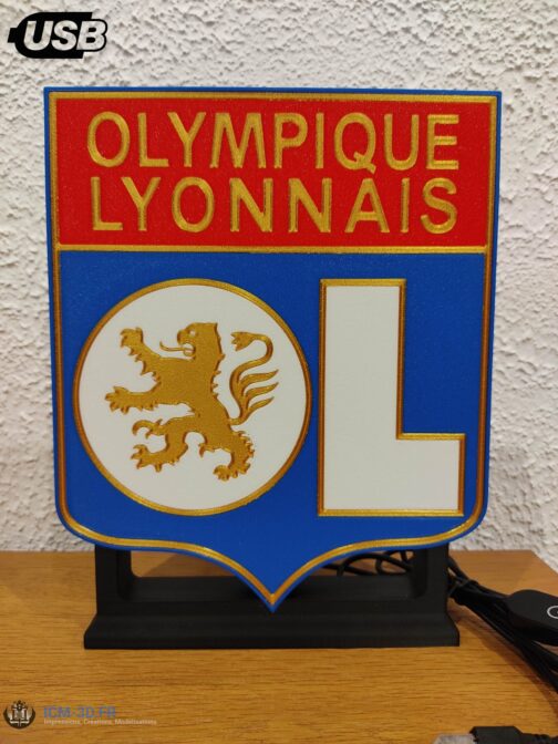 Logo - Emblème OL - Olympique Lyonnais