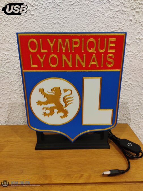 Logo - Emblème OL - Olympique Lyonnais