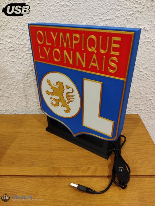 Logo - Emblème OL - Olympique Lyonnais
