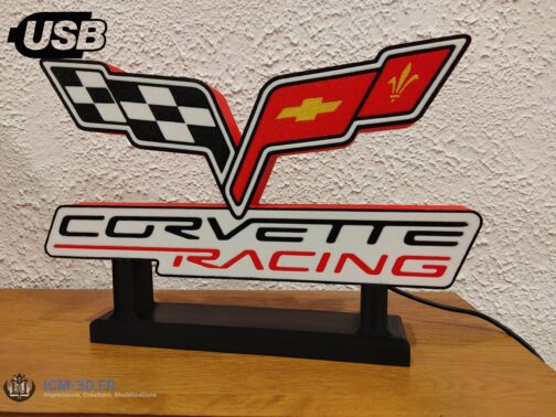 Logo - Emblème CORVETTE