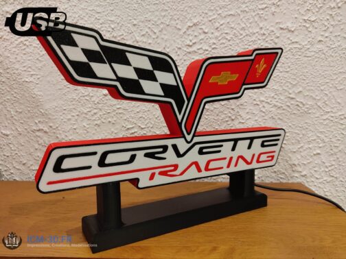 Logo - Emblème CORVETTE