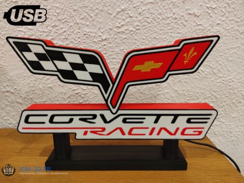 Logo - Emblème CORVETTE
