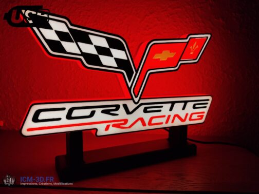Logo - Emblème CORVETTE