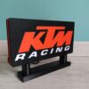 Logo LED KTM Racing 3D – Lampe LED | Veilleuse Emblème KTM, Fan Art | Idéal pour Fans et Décoration