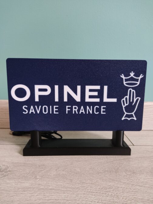 Logo Led Opinel - Lampe unique pour Fans et Collectionneurs