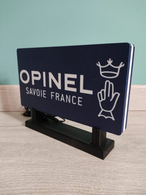 Logo Led Opinel - Lampe unique pour Fans et Collectionneurs
