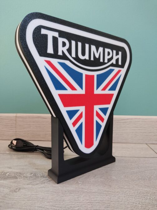 Logo LED - Emblème TRIUMPH