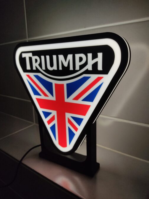 Logo LED - Emblème TRIUMPH