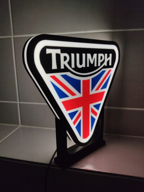 Logo LED - Emblème TRIUMPH