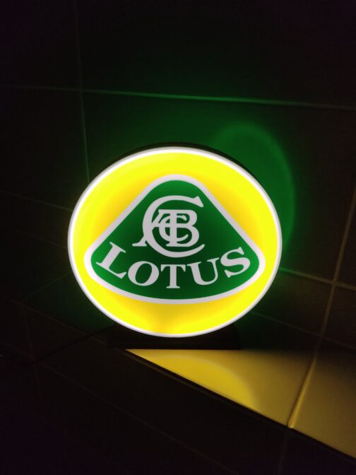 Logo LED - Emblème LOTUS