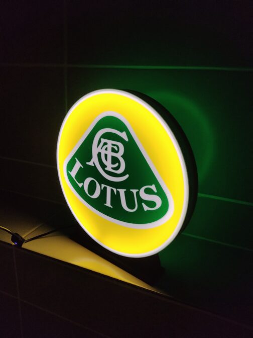 Logo LED - Emblème LOTUS