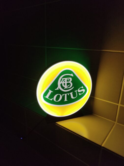 Logo LED - Emblème LOTUS