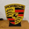 Logo LED 3D PORSCHE – Enseigne / Emblème / Lampe / Veilleuse Lumineux Fan Art