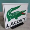 Logo LED 3D LACOSTE – Enseigne / Emblème / Lampe / Veilleuse Lumineux Fan Art