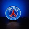 Logo LED 3D PSG - Paris Saint Germain – Enseigne / Emblème / Lampe / Veilleuse Lumineux Fan Art