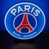 Logo LED 3D PSG - Paris Saint Germain – Enseigne / Emblème / Lampe / Veilleuse Lumineux Fan Art