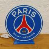 Logo LED 3D PSG - Paris Saint Germain – Enseigne / Emblème / Lampe / Veilleuse Lumineux Fan Art