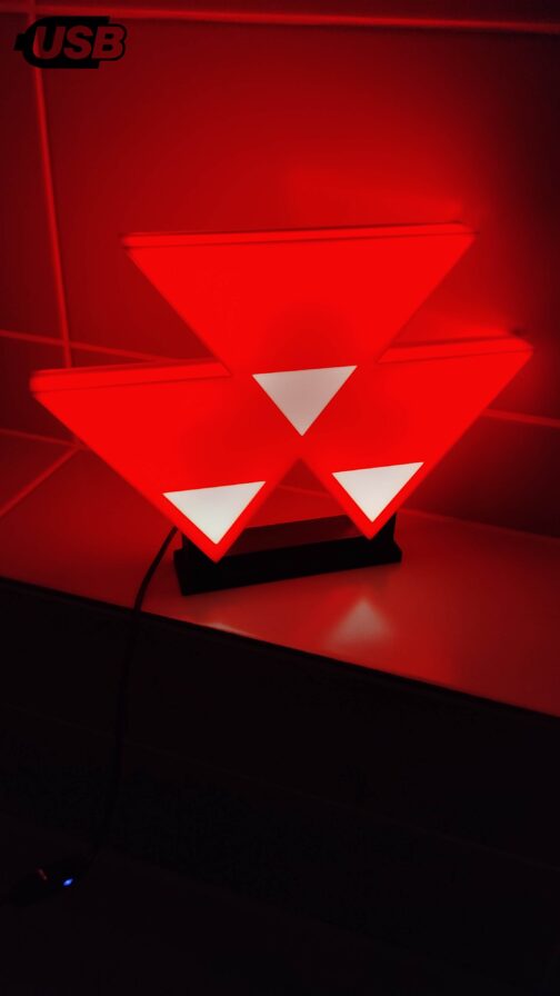 Logo LED 3D MASSEY FERGUSON – Enseigne / Emblème / Lampe / Veilleuse Lumineux Fan Art