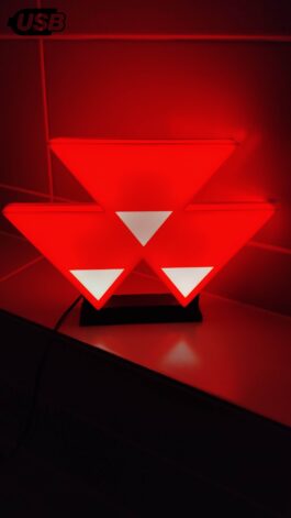 Logo LED 3D MASSEY FERGUSON – Enseigne / Emblème / Lampe / Veilleuse Lumineux Fan Art