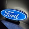 Logo LED 3D FORD – Enseigne / Emblème / Lampe / Veilleuse Lumineux Fan Art