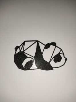Magnet Panda en PLA Noir Mat , Style Moderne