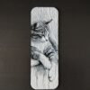 Marque-Page Chat Noir & Blanc