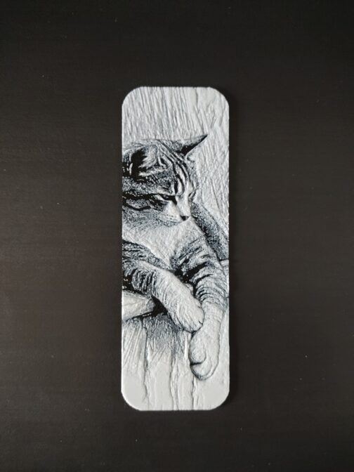 Marque-Page Chat Noir & Blanc