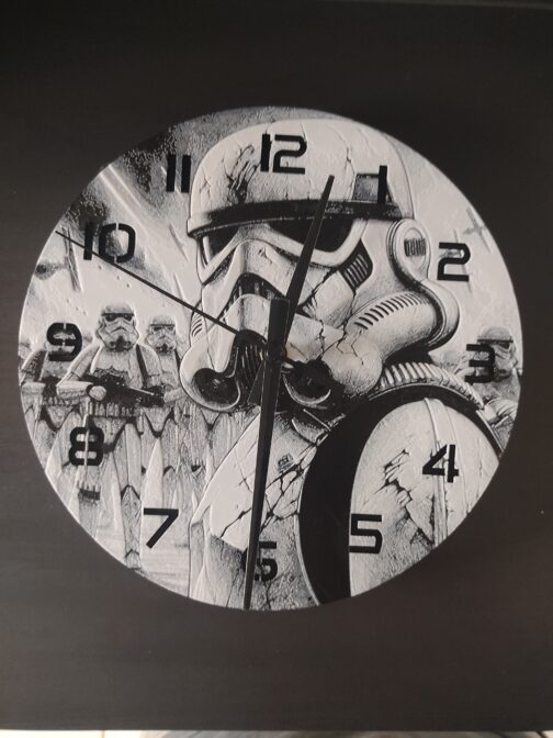Horloge Star Wars Stormtrooper – Horloge murale déco geek