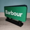 Logo LED 3D BARBOUR – Enseigne / Emblème / Lampe / Veilleuse Lumineux Fan Art