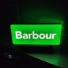 Logo LED 3D BARBOUR – Enseigne / Emblème / Lampe / Veilleuse Lumineux Fan Art