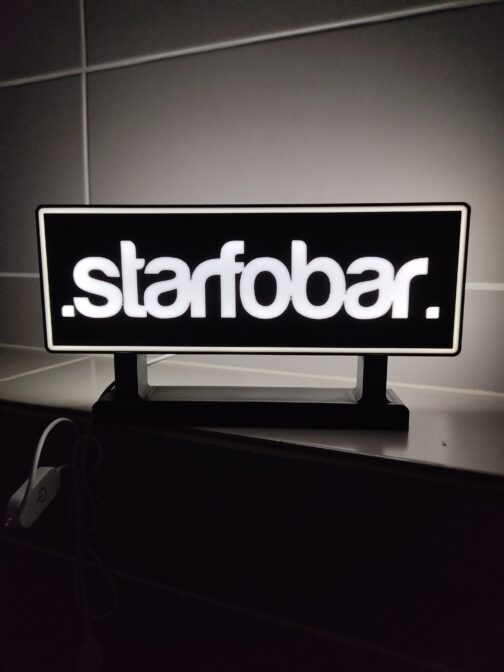 Logo LED STARFOBAR - BMW