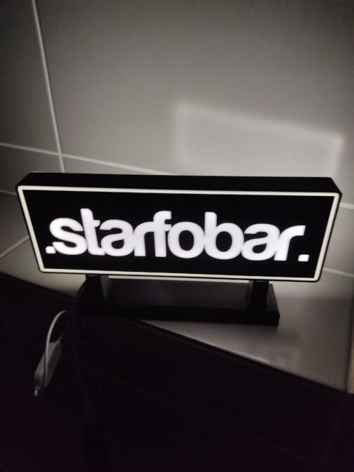 Logo LED STARFOBAR - BMW