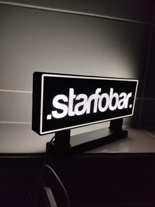 Logo LED STARFOBAR - BMW