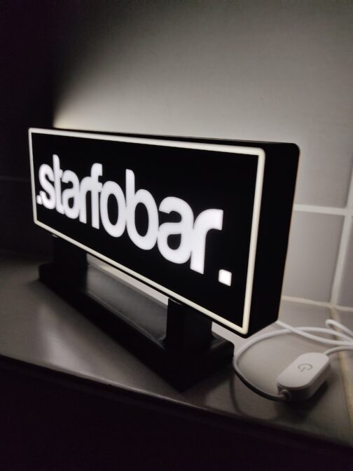 Logo LED STARFOBAR - BMW