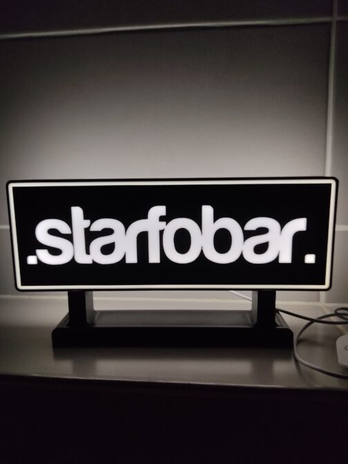 Logo LED STARFOBAR - BMW